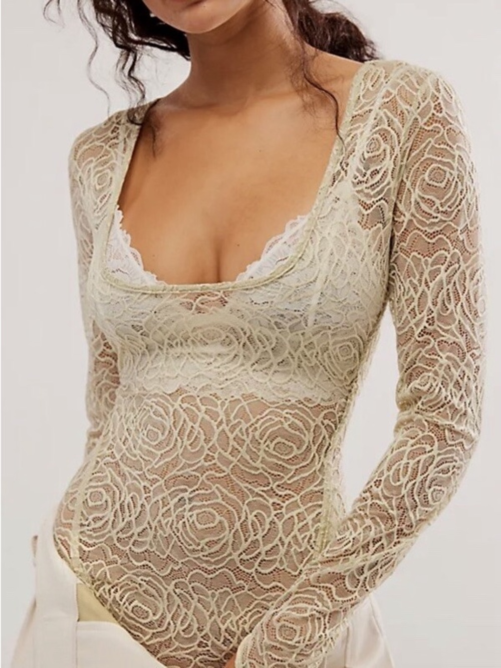 Free People Intimately In My Head Bodysuit